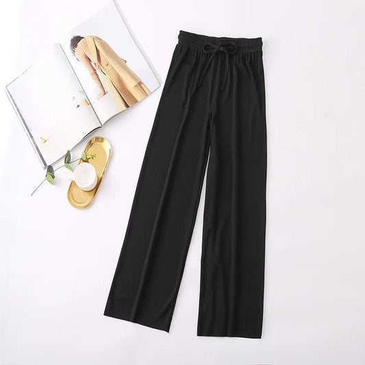 pantalon en tricot souple