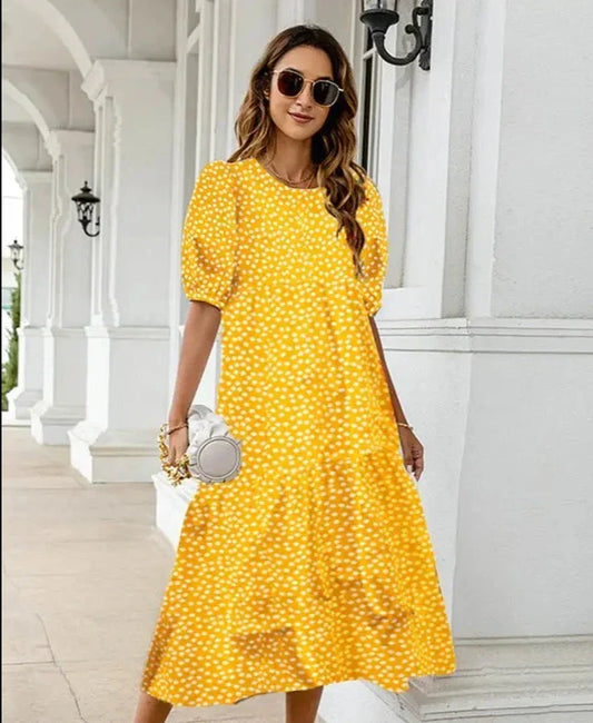 Robe imprimée pour l'été