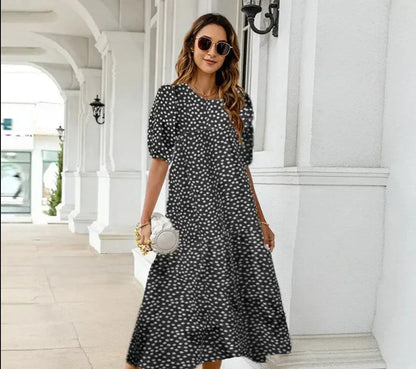 Robe imprimée pour l'été