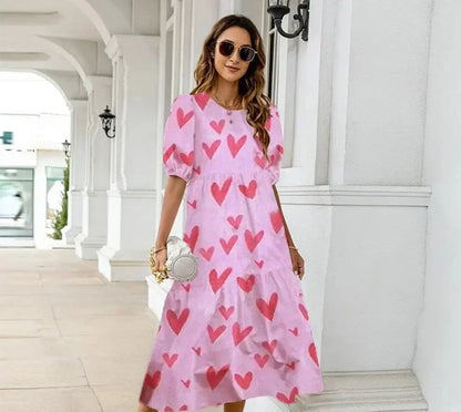 Robe imprimée pour l'été