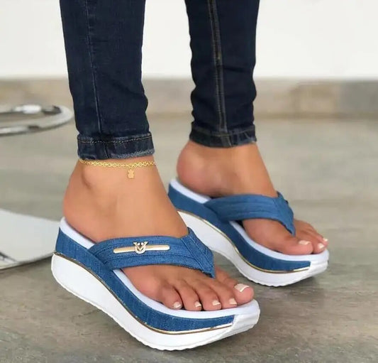Yara® | Sandales élégantes à talon compensé pour femmes