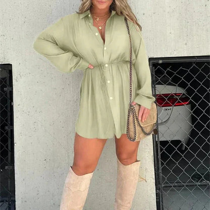 Marcelina - Robe romper à manches longues