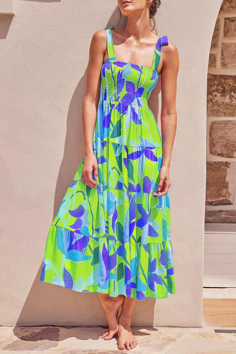 Robe à fines bretelles et pois sur Fashion Street