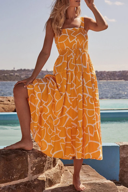 Robe à fines bretelles et pois sur Fashion Street