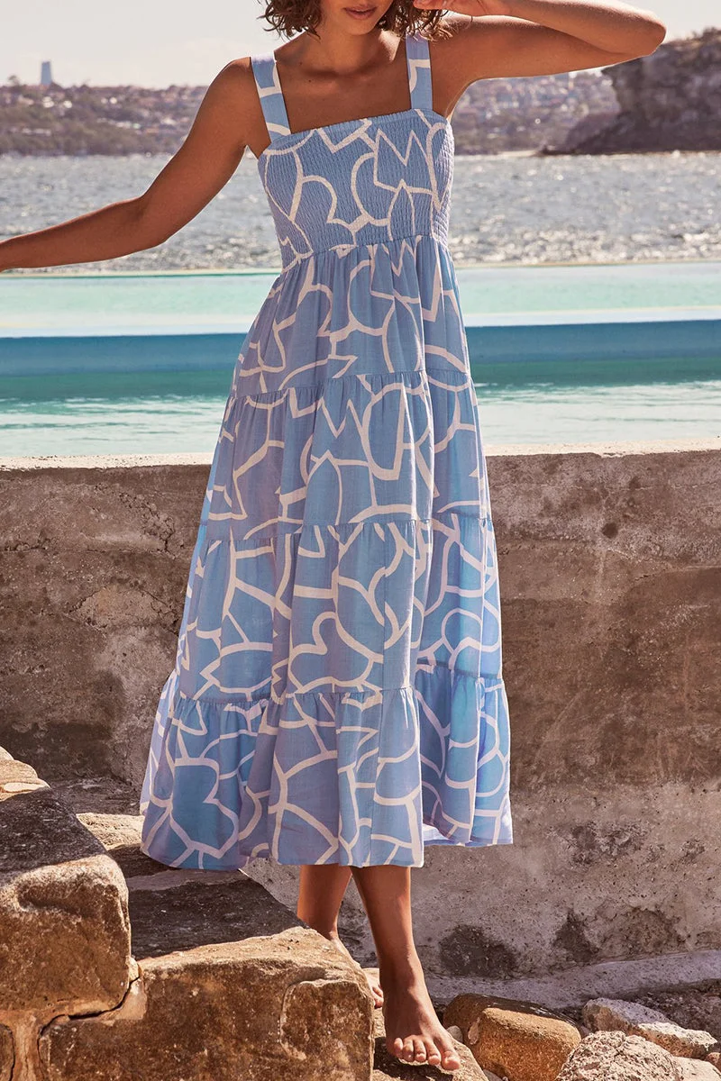 Robe à fines bretelles et pois sur Fashion Street