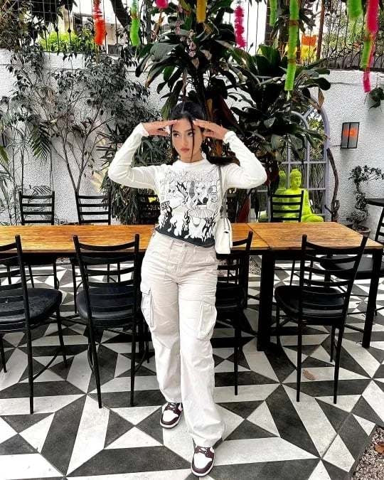 Dalla - Pantalon cargo ajustable