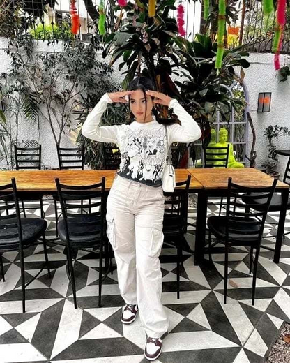 Dalla - Pantalon cargo ajustable