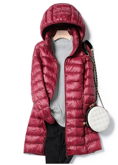 Veste longue ultralégère pour femmes