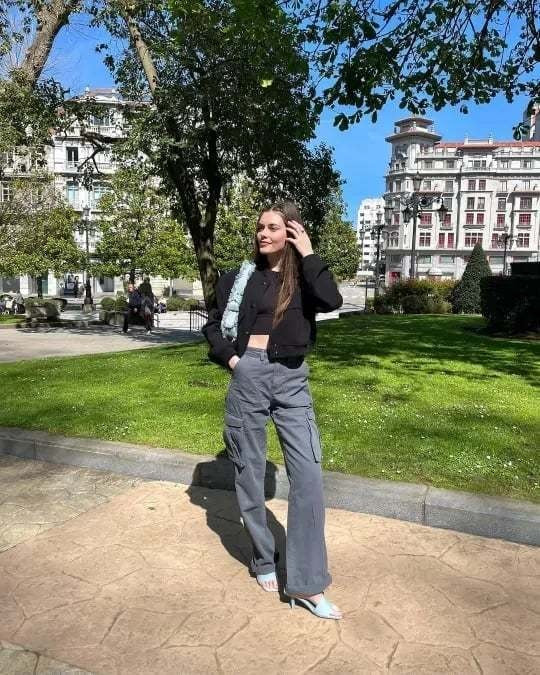 Dalla - Pantalon cargo ajustable