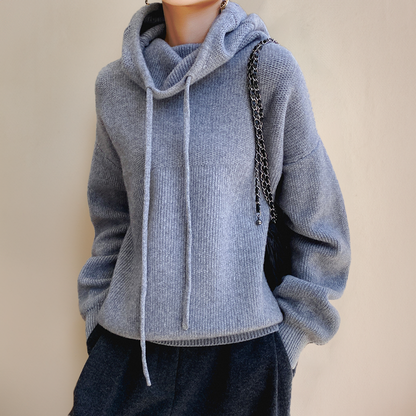 Meilleures ventes Pull-over à col roulé en laine mérinos pour femme - edeltraud