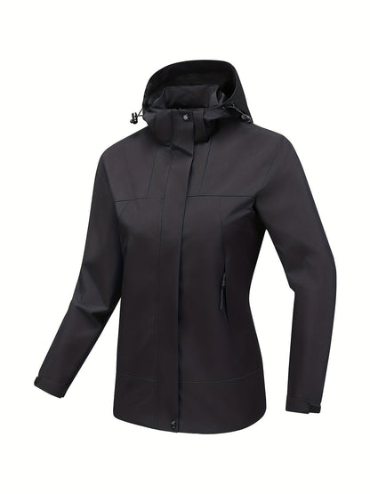 Nina | Veste de sport à capuche résistante à l'eau pour femmes
