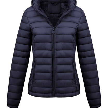 Lara | Veste à capuche matelassée