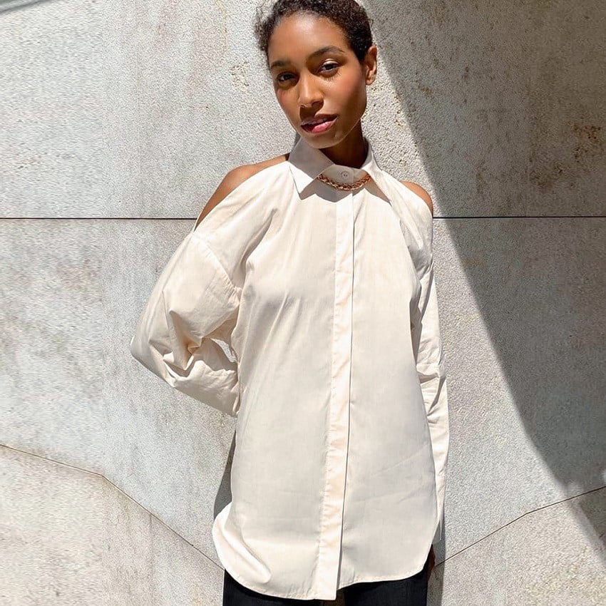 Nicola - T-shirt femme en coton, doux et respirant