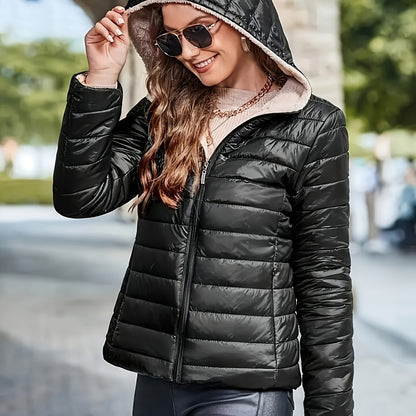 Nina | Veste à capuche matelassée chaude