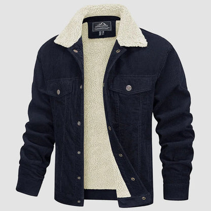 Peter - veste en velours côtelé pour hommes