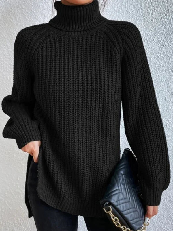 Kaiya | Pull chaud à col roulé pour femme