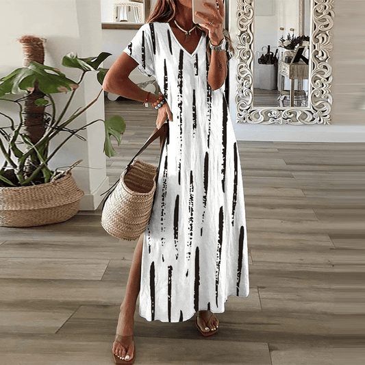 - Robe blanche élégante