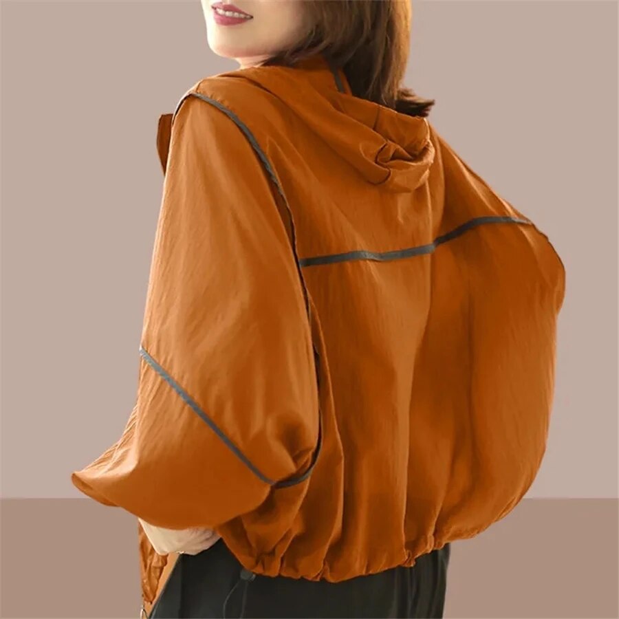 Danya - Veste d'été à capuche aérée