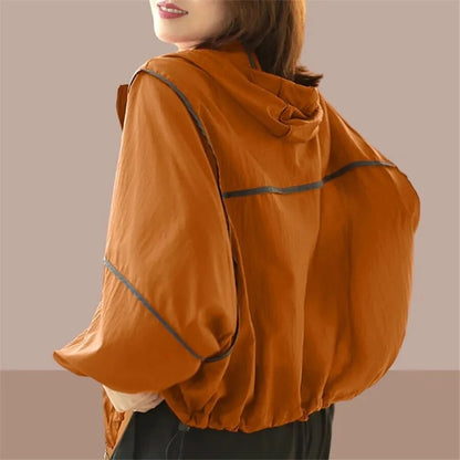 Danya - Veste d'été à capuche aérée