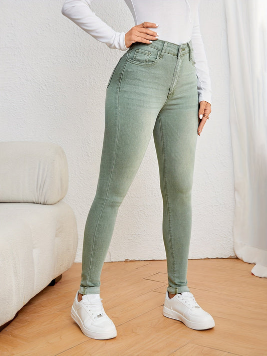 Mila | Jean slim taille haute pour femme