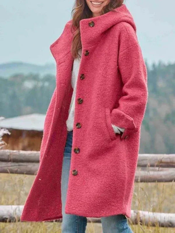 Veronica - veste en tweed longue et élégante