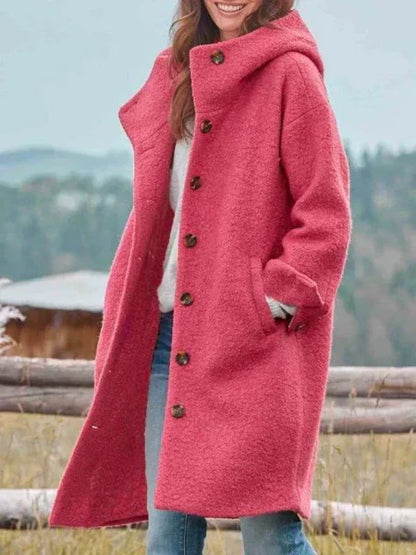 Veronica - veste en tweed longue et élégante