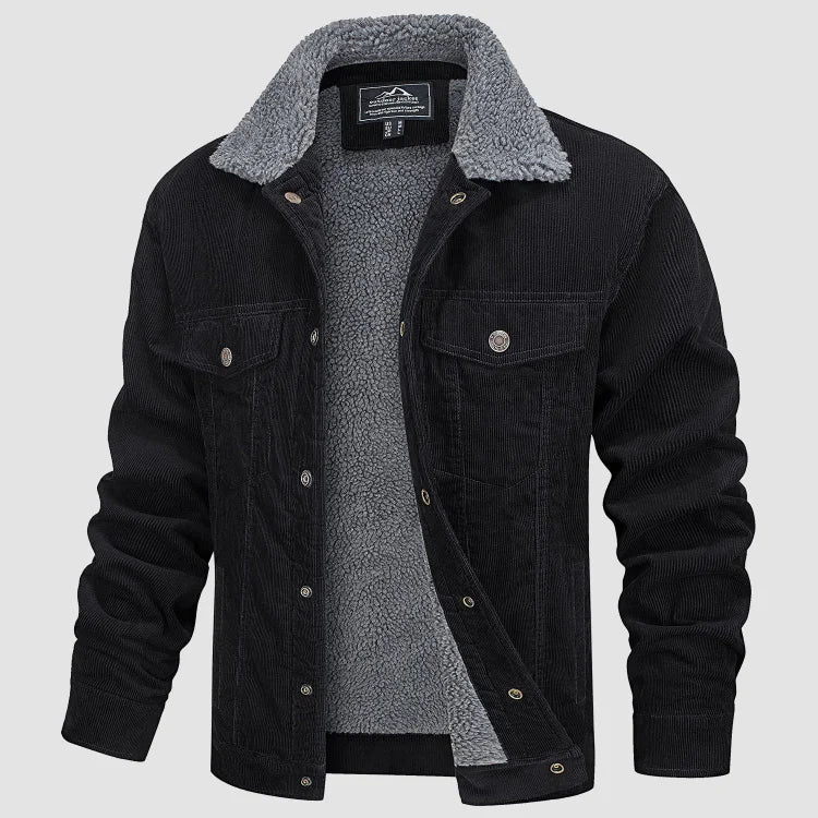 Peter - veste en velours côtelé pour hommes