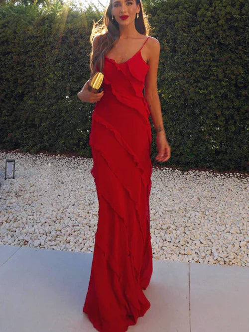 Camilla | robe élégante à volants