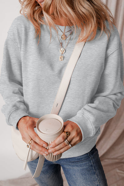 Jozina | Pull polaire uni, classique et simple