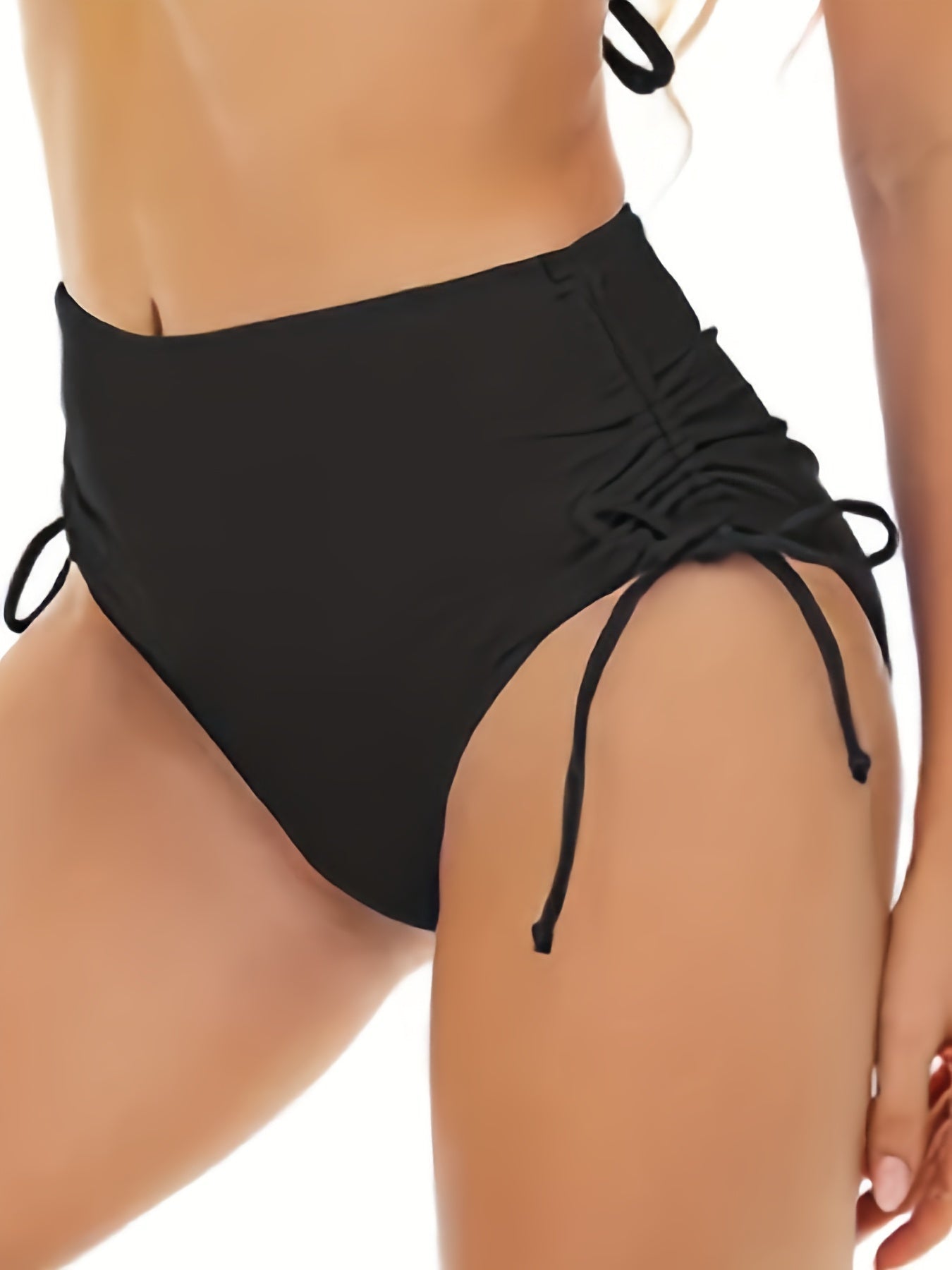 MiSun - Bikini taille haute noir