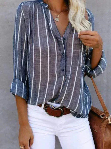 Ariel | Blouse rayée élégante pour femmes