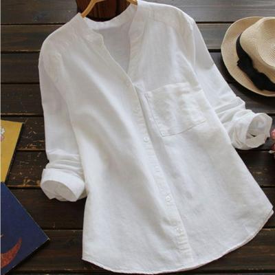 LEAH | Chemise ample et informelle en mélange lin/coton