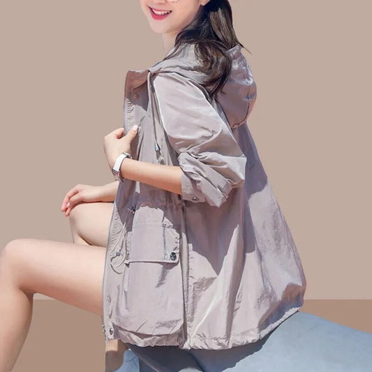 Kamilah - Veste d'été avec protection UV pour femmes - Protection solaire légère