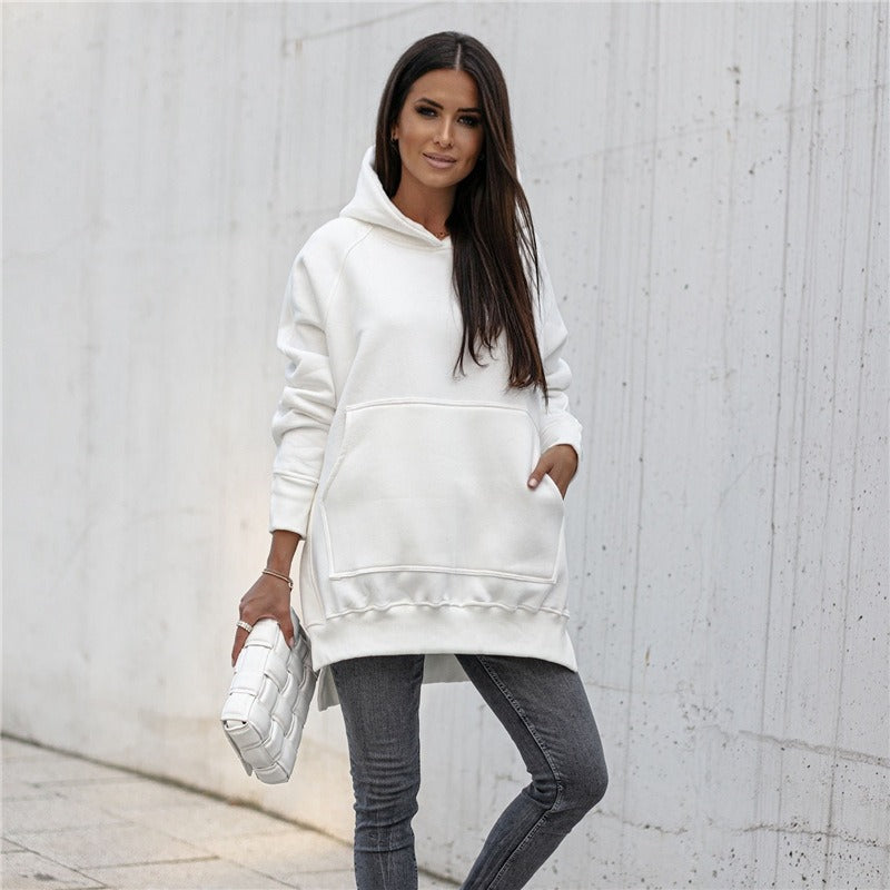 Amelia - Robe à Capuche Oversize pour Femmes