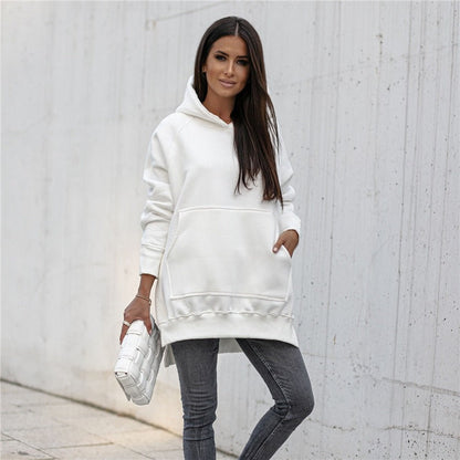 Amelia - Robe à Capuche Oversize pour Femmes