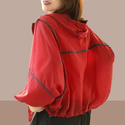 Danya - Veste d'été à capuche aérée