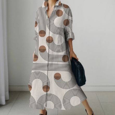 Martha - Robe chemise élégante pour femmes