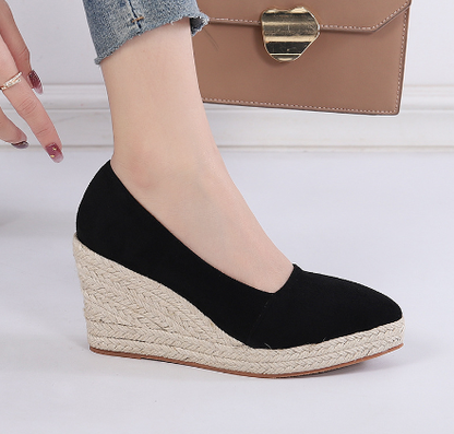 Karla - espadrilles à plateforme et sandales compensées