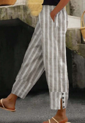 Rebecca pantalon avec boutons