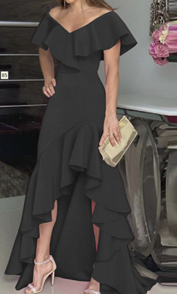 Leslie - Robe midi élégante