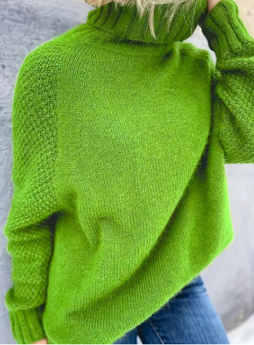 Pull élégant à col roulé pour un style sophistiqué