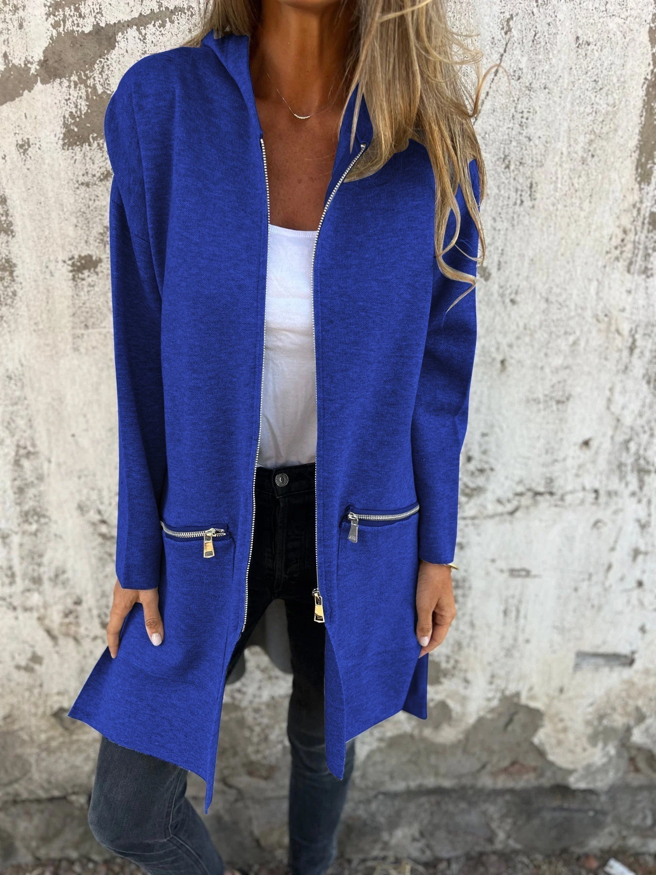 Laurenne | Veste longue moderne pour femmes