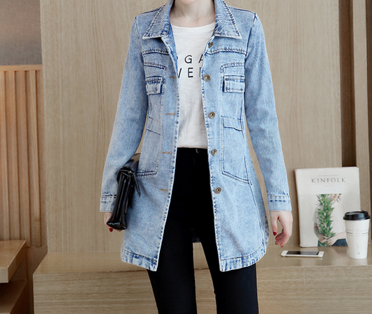 Veste Uria | Veste en jean décontractée
