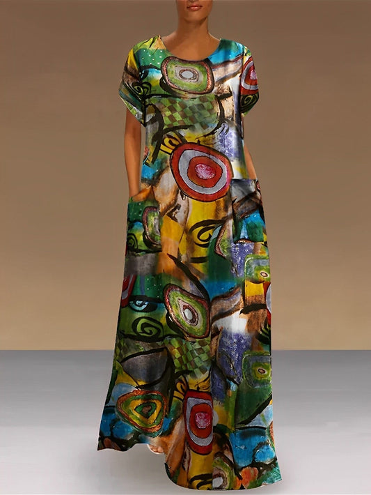 - Robe imprimée unique