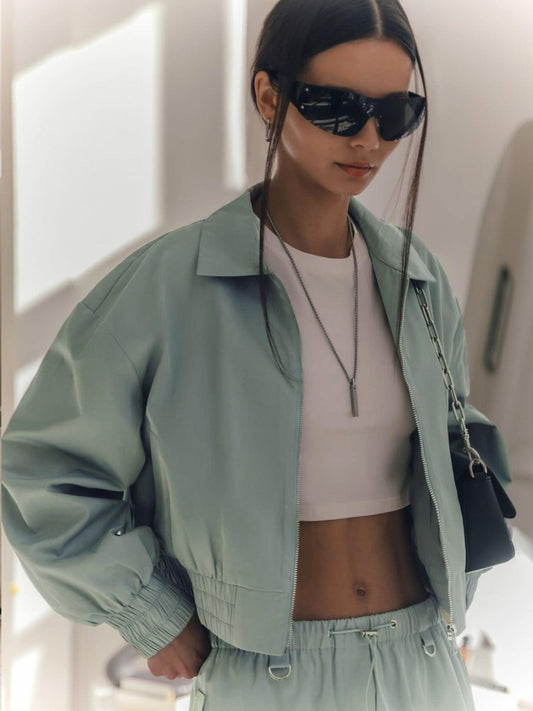 Veste Ismeralda | Veste courte verte tendance