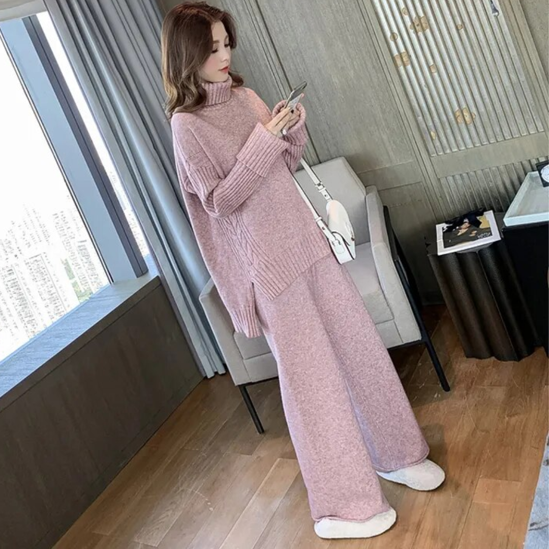 Jizelle Knitted Set | Cosy & Stylish