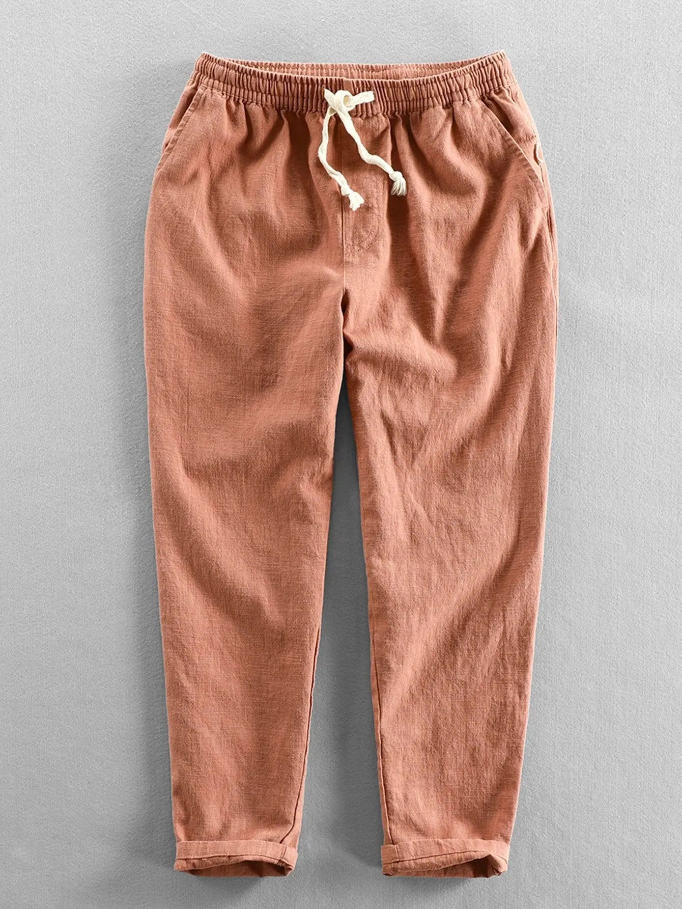pantalon droit ample pour femmes
