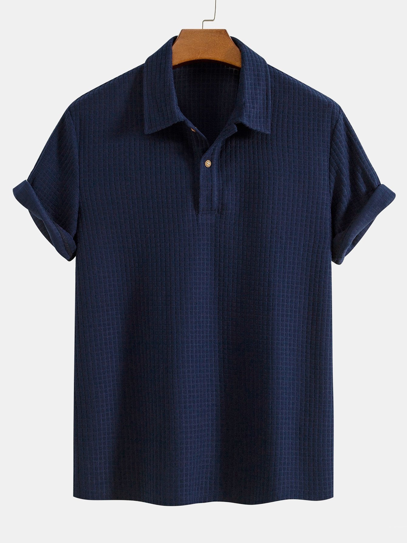 Polo Jacquard avec texture