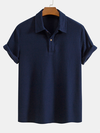 Polo Jacquard avec texture