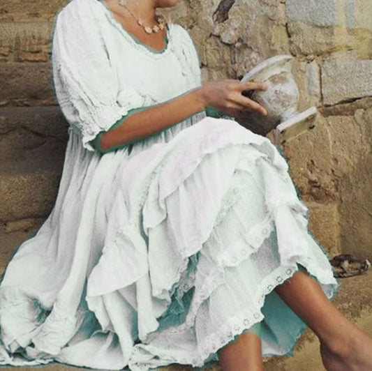 Robe d'été surdimensionnée à la coupe ample